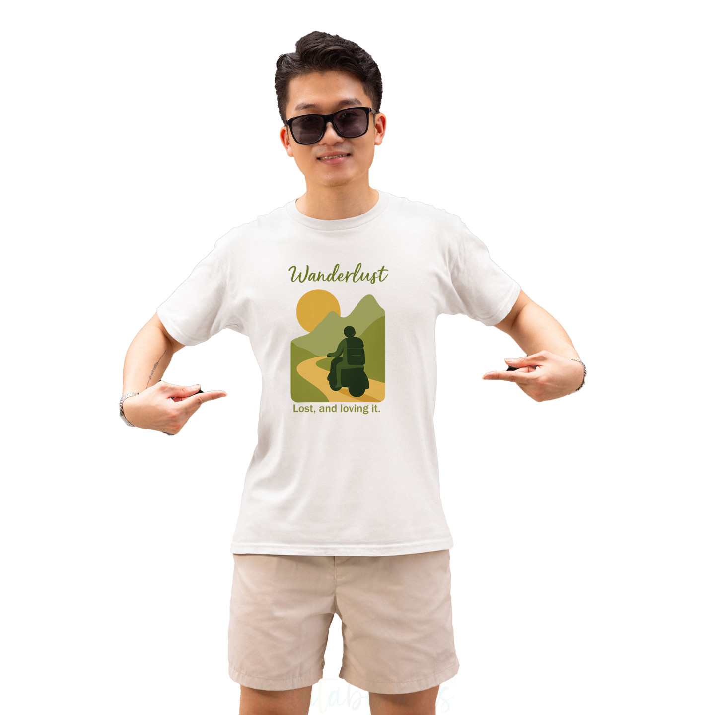 Soulwords Streetwear Half Sleeves Pure Cotton T-Shirt for Adults D21