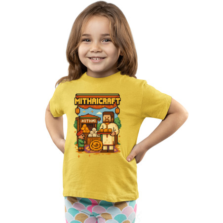 Kids Gaming Power-Up Printed Unisex T-Shirts AmongUs D7