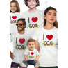 I Love Goa  Unisex T-Shirt for Family| D1