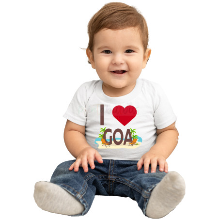 I Love Goa  Unisex T-Shirt for Family| D1