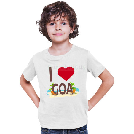 I Love Goa  Unisex T-Shirt for Family| D1