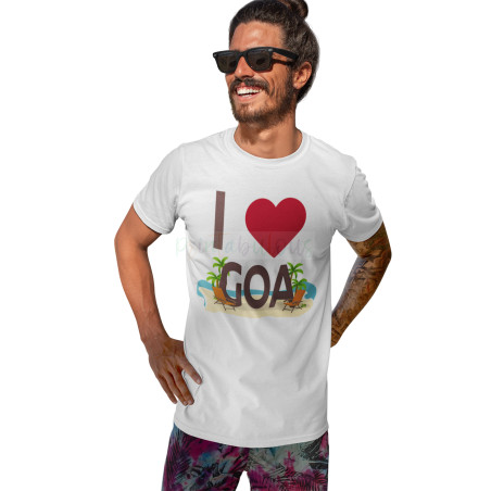 I Love Goa  Unisex T-Shirt for Family| D1