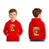 Kids Cotton Fleece Hoodie, Gaming Hoodie with Character Graphics, Youth Pullover ROBD8