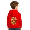 Kids Cotton Fleece Hoodie, Gaming Hoodie with Character Graphics, Youth Pullover ROBD8