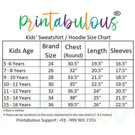 Kids Anime Character Cotton Fleece Hoodie, Pullover Hoodie with Graphic Print GOJOD14