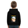 Kids Anime Character Cotton Fleece Hoodie, Pullover Hoodie with Graphic Print GOJOD17