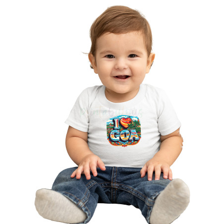 I Love Goa  Unisex T-Shirt for Family | D2