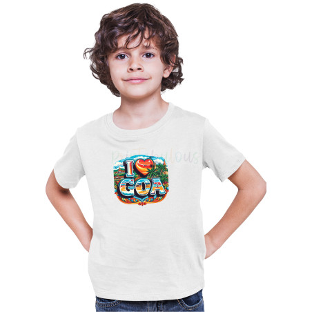 I Love Goa  Unisex T-Shirt for Family | D2