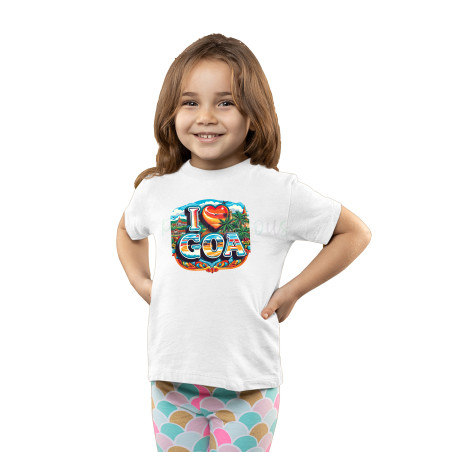 I Love Goa  Unisex T-Shirt for Family | D2