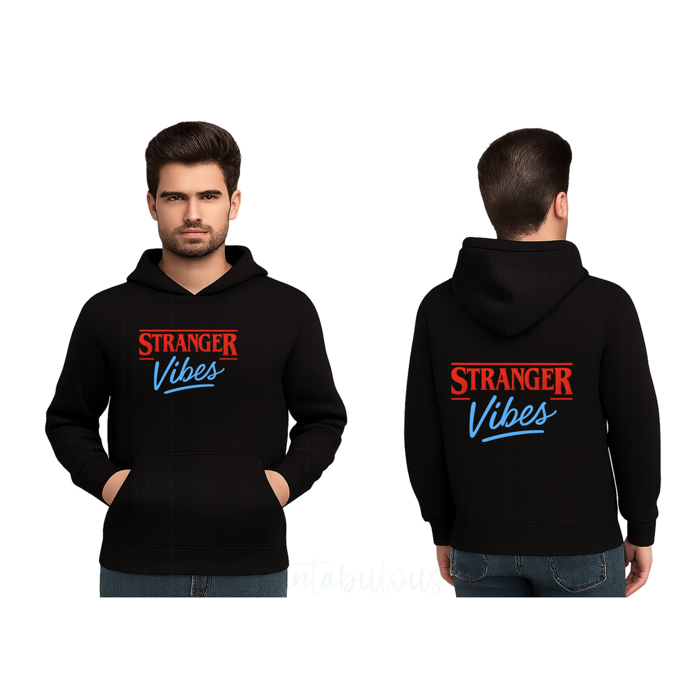 Funny Quirky Streetwear Cotton Fleece Pullover Hoodie, Casual Graphic Print Hoodie Adult DarkD12