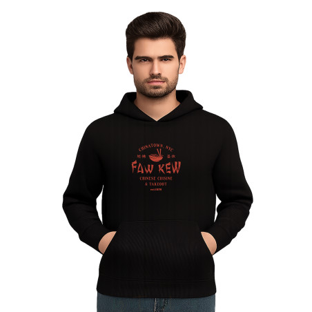 Funny Quirky Streetwear Cotton Fleece Pullover Hoodie, Casual Graphic Print Hoodie Adult Faw KewD13