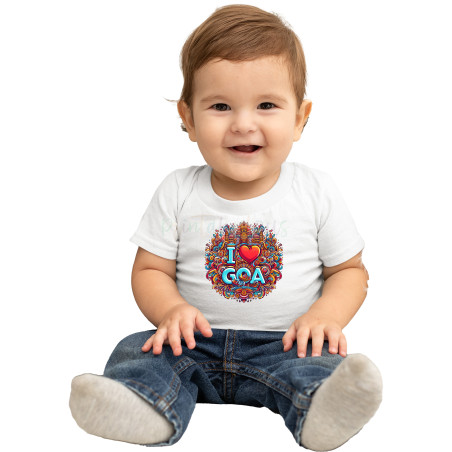 I Love Goa  Unisex T-Shirt for Family | D3