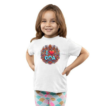 I Love Goa  Unisex T-Shirt for Family | D3