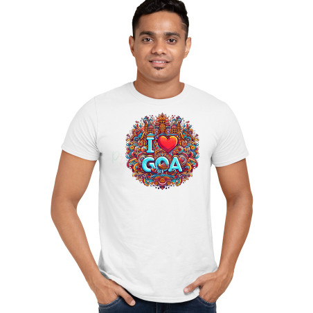 I Love Goa  Unisex T-Shirt for Family | D3