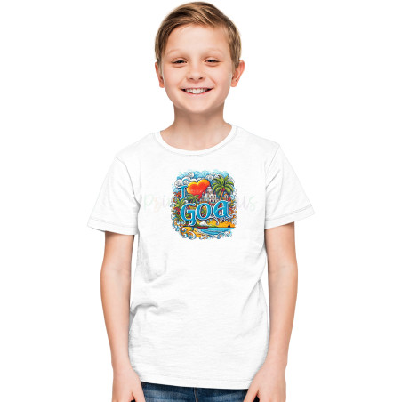 I Love Goa  Unisex T-Shirt for Family | D4