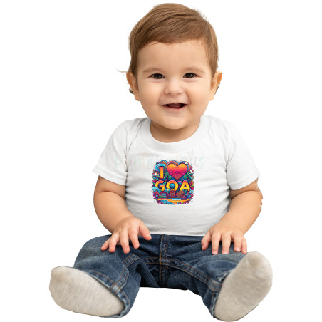 I Love Goa  Unisex T-Shirt for Family | D5