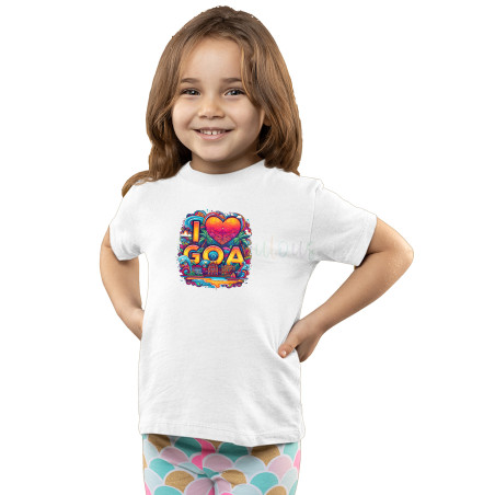 I Love Goa  Unisex T-Shirt for Family | D5