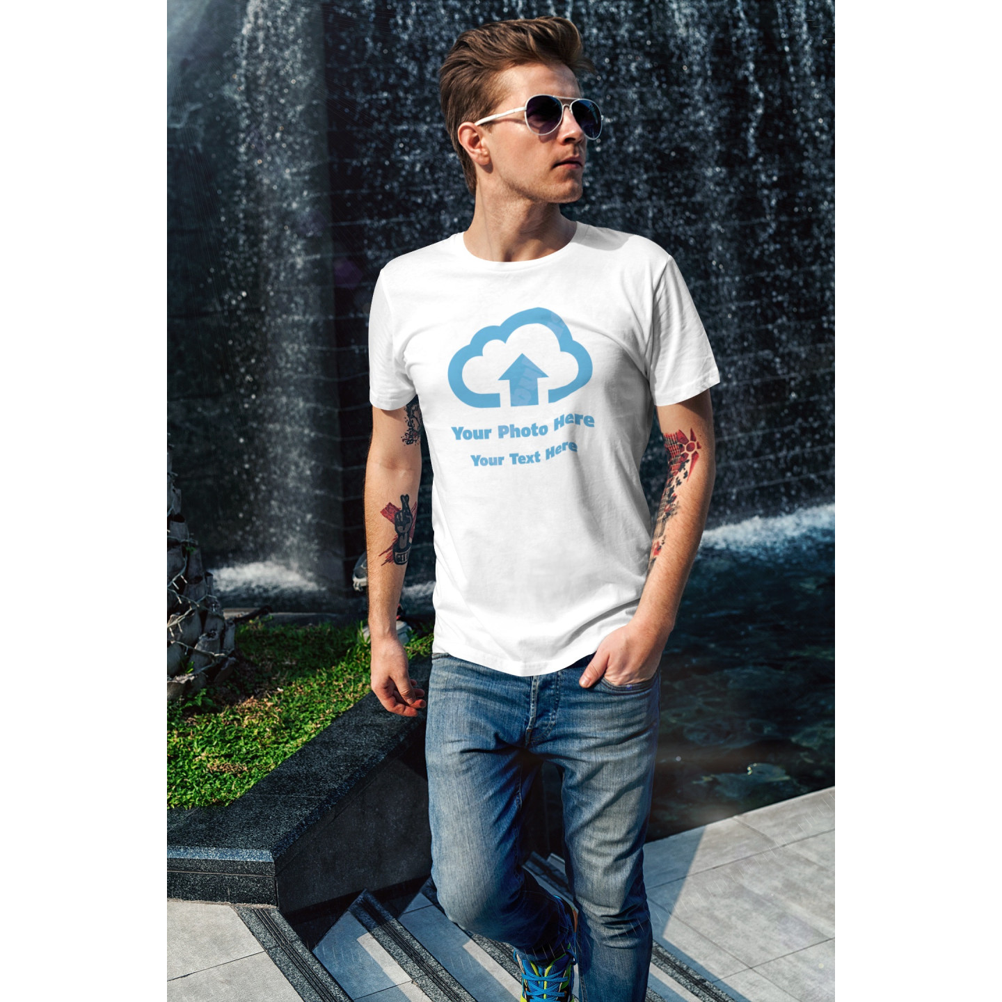 Front Printing | Make Your Own T-Shirt - White | Unisex