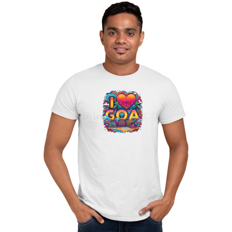 I Love Goa  Unisex T-Shirt for Family | D5