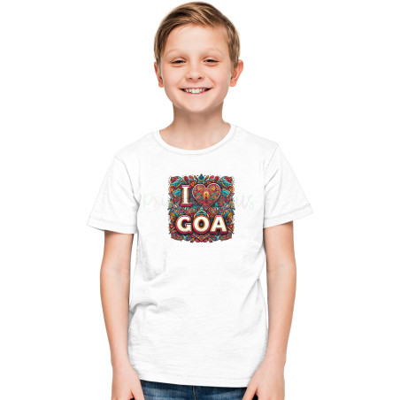 I Love Goa  Unisex T-Shirt for Family | D6