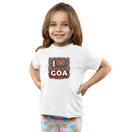 I Love Goa  Unisex T-Shirt for Family | D6