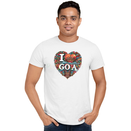 I Love Goa  Unisex T-Shirt for Family | D7