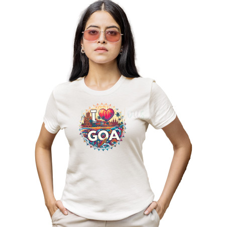 I Love Goa  Unisex T-Shirt for Family | D8