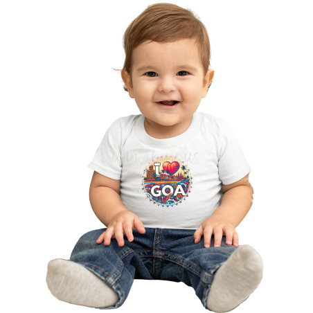 I Love Goa  Unisex T-Shirt for Family | D8