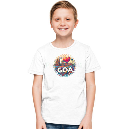 I Love Goa  Unisex T-Shirt for Family | D8