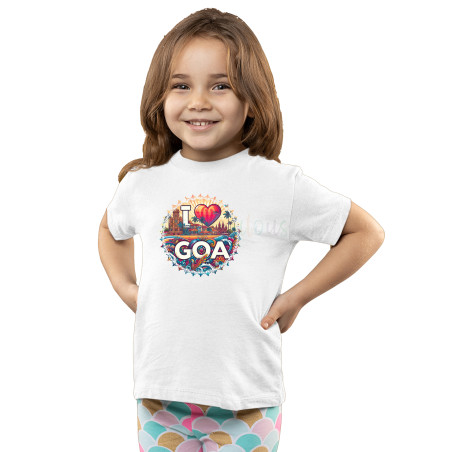 I Love Goa  Unisex T-Shirt for Family | D8