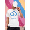 Front & Back  Printing | Make Your Own T-Shirt - White | Unisex